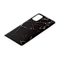 Miniatyrbillede 2 af 4: Marble Pattern IMD TPU Soft Back Case for Samsung Galaxy A41 - Style G Black