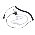 Miniatyrbillede 4 af 4: 2,5 mm Headset Headset 1 Pin Ham- amatørradio. Black