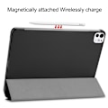 Miniatyrbillede 4 af 8: Til iPad Pro 11 (2024) Etui Tre-fold Stativ Tablet Cover - Sort Black