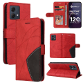Miniatyrbilde 1 av 10: For Motorola Moto G84 KT Series-1 To-fargets Red