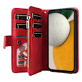 Miniatyrbilde 5 av 9: KT Multifunksjons Serie-5 For Samsung Galaxy A15 Telefonveske Red