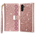 Pikkukuva 1 / 7: Samsung Galaxy A16 5G / A16 4G -kotelolle Starry Sky - Rose Gold Pink gold