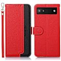 Miniatyrbillede 2 af 8: KHAZNEH Telefondæksel til Google Pixel 6a - Rød/Sort Red