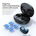 Miniatyrbilde 4 av 8: In-ear sovehodetelefoner med Bluetooth - Hvit White
