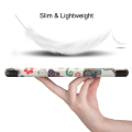 Pikkukuva 9 / 9: Pattern Tri-fold Stand Cover Lenovo Tab M7 (3rd Gen) - Butterflies White