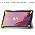 Pikkukuva 6 / 8: Lenovo Tab M9 kolminkertainen jalustan kansi Pink gold
