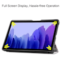Pikkukuva 6 / 10: Kolminkertainen telinekotelo Samsung Galaxy Tab A7 10.4" - Tyttö Multicolor
