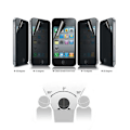 Pikkukuva 3 / 3: Insynsskydd / Privacy  Skärmskydd till Iphone 5/5s/5C Transparent