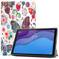 Miniatyrbillede 1 af 7: Trifoldet stativetui til Lenovo Tab M10 HD Gen 2 - Butterfly Multicolor