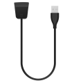Miniatyrbillede 3 af 4: 55cm udskiftning USB-opladningskabel ledning til Fitbit Alta HR - sort Black