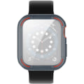 Miniatyrbild 4 av 9: Nillkin Apple Watch Series 6/5/4/SE 44mm Full Coverage skydd Svart