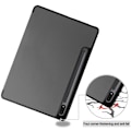 Miniatyrbillede 7 af 9: Tri-fold Stand Smart Case for Samsung Galaxy Tab S7 / S8 Grey