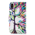 Miniatyrbild 3 av 8: iPhone XR Plånboksfodral - Colorized Tree