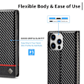 Pikkukuva 7 / 7: LC.IMEEKE lompakkokotelo iPhone 15 Pro - musta Black