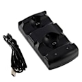 Pikkukuva 8 / 10: Playstation 3/PS3 Move kaksoislatausteline 2 in 1 Black
