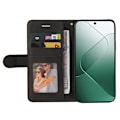 Miniatyrbillede 6 af 9: Til Xiaomi 14 KT-serie-1 dobbeltfarve tegnebog Black