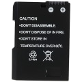 Miniatyrbillede 3 af 5: EN-EL14+Li-ion batteri til Nikon D3000 D3100 D3200 D3300 D3400 osv Black