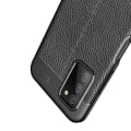 Miniatyrbillede 4 af 5: Samsung Galaxy A03s TPU Case Shell Litchi Texture - Svart Black