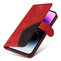 Miniatyrbilde 7 av 9: For iPhone 15 Pro Max KT Series-1 To-fargets Case Red