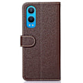 Miniatyrbillede 2 af 7: KHAZNEH Til OnePlus Nord CE4 Lite 5G Pung Telefon Etui RFID Blokerende Flip Cover - Brun/Blå Brown