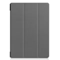 Miniatyrbillede 2 af 8: Trifoldet stativdæksel til Lenovo Tab E10 - Grå Black