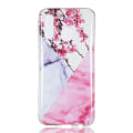 Pikkukuva 1 / 5: Marble Pattern IMD TPU Soft Back Case for Samsung Galaxy A40 - Style F Black
