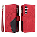 Miniatyrbillede 9 af 11: KT Multifunktion Series-5 Til Samsung Galaxy S23 FE Telefontaske Red