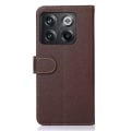 Miniatyrbilde 4 av 8: KHAZNEH OnePlus 10T/Ace Pro Lommebok-deksel - Brun/Blå Brown