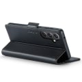 Miniatyrbillede 5 af 8: CASEME Retro Pung Taske til Samsung Galaxy S23 FE - Sort Black