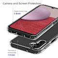 Miniatyrbillede 5 af 6: Til Samsung Galaxy A14 5G TPU+akryl anti-drop telefonetui Transparent
