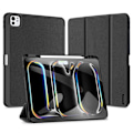 Miniatyrbild 10 av 11: DUX DUCIS Domo iPad Pro 13 (2024) fodral Tri-Fold - Svart Svart