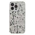 Miniatyrbilde 2 av 7: TPU-etui for iPhone 15 Pro Max med elektroplettering, rynket og ujevn overflate Silver