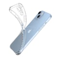 Miniatyrbillede 5 af 7: Til iPhone 15 Plus Shell Case TPU-ramme + Akryl-bagside-telefoncover Transparent