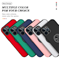 Pikkukuva 9 / 9: iPhone 13 Pro Sormirengas Sivutuen Hybridikotelo - Musta Black