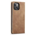 Miniatyrbillede 2 af 7: CASEME Retro Wallet Case for iPhone 13 Pro - Brown Brown