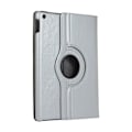 Miniatyrbillede 1 af 4: Apple iPad 10.2 2021/2020 Litchi Texture Stand Tabletetui - Sølv Silver