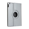 Pikkukuva 1 / 4: Apple iPad 10.2 2021/2020 Litchi Texture Stand -tablettikotelo - Hopea Silver