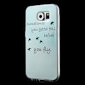 Pikkukuva 2 / 6: Samsung Galaxy S6 TPU skal Fall Before You Fly Purple