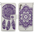 Miniatyrbillede 3 af 5: Imprint Dream Catcher Wallet Case for iPhone XS Max - Purple