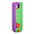 Miniatyrbilde 4 av 6: For iPhone 15 Pro Max TikTok-etui Gigant Foldbar Telefonbeskyttelse Multicolor