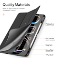 Pikkukuva 5 / 11: DUX DUCIS Domo iPad Pro 13 (2024) Kolminkertainen jalusta - Musta Black