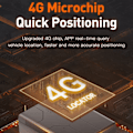 Miniatyrbild 9 av 11: Q16 GPS Tracker Magnetisk Stöldskydd 4G Locator Multi Alerts Spårningsenhet Svart