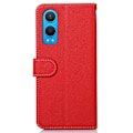 Miniatyrbillede 7 af 7: KHAZNEH Til OnePlus Nord CE4 Lite 5G Pung Telefon Etui RFID Blokerende Flip Cover Red