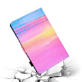 Miniatyrbild 6 av 7: Till iPad 10.2 (2021)/(2020)/(2019) Vikbart fodral, ställ - Sunset multifärg