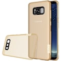 Miniatyrbilde 1 av 6: NILLKIN Samsung Galaxy S8 Plus Naturserie 0.6mm termoplastisk polyuretan - gull Gold