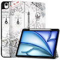 Miniatyrbild 1 av 6: Till iPad Air 13 (2024) Slim fit tri-fold fodral Pennfack - Tower multifärg