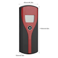 Miniatyrbillede 11 af 11: Digital alkometer detektor Kontaktløs spritkørsel alkometer Red