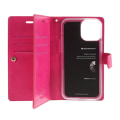 Pikkukuva 6 / 7: MERCURY GOOSPERY Mansoor iPhone 12 Pro Max Wallet Case Pink