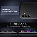 Pikkukuva 5 / 8: ENKAY Samsung Galaxy A16 Kameran Linssisuojaa Lasi Multicolor