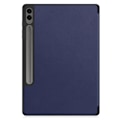 Pikkukuva 7 / 7: Kolmen taittotelineen älykotelo Samsung Galaxy Tab S10+ (S10 Plus) -puhelimelle Dark blue